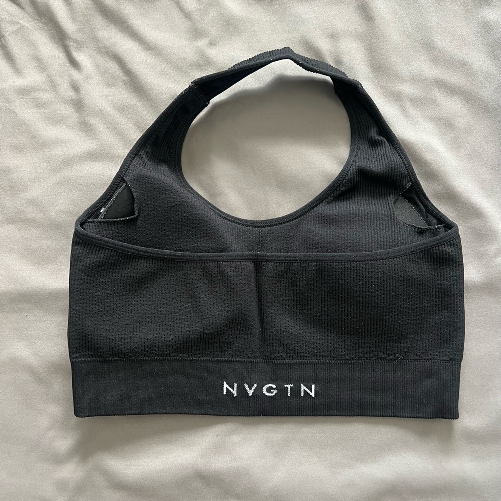 NVGTN Black Sports Bra